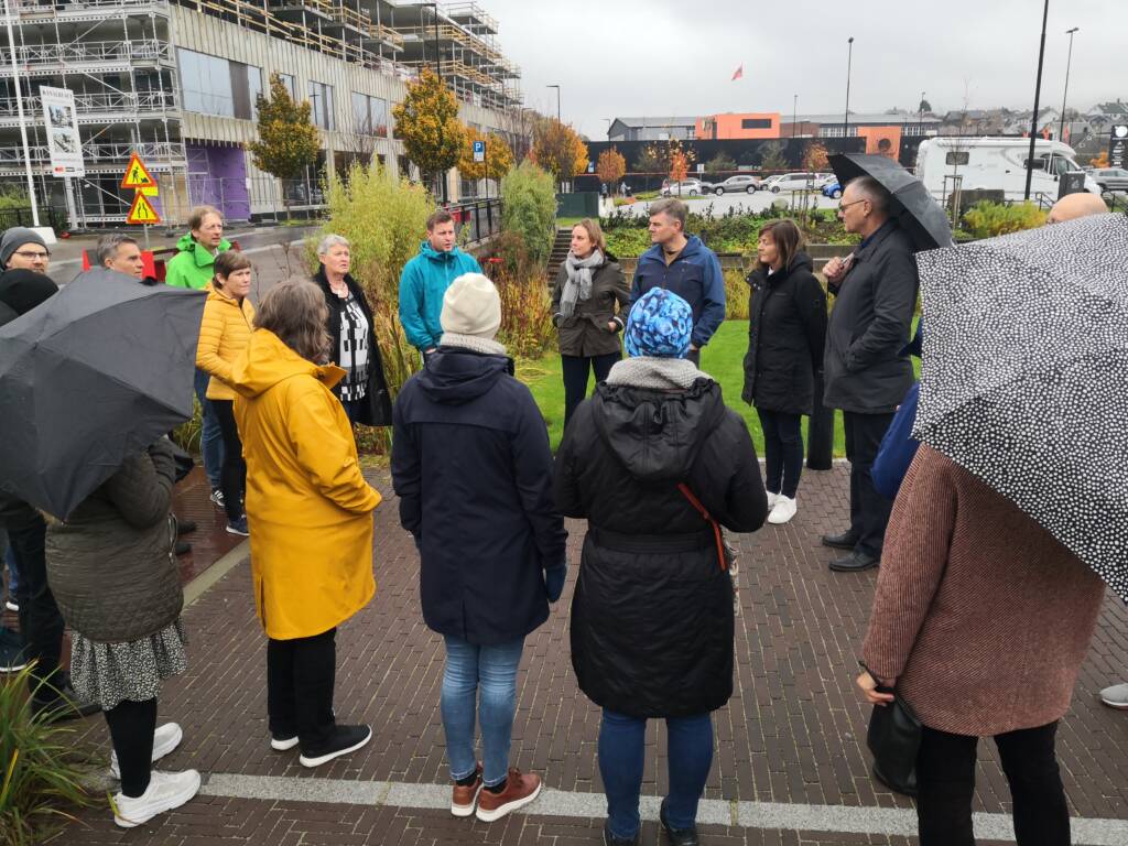 Befaring i Ålgård sentrum